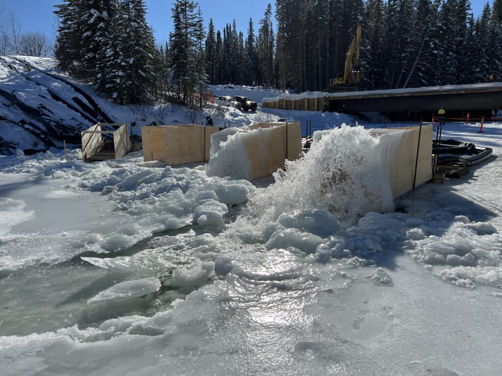 NCS Fluid Handling Systems River Diversion Alberta and British Columbia erosion control