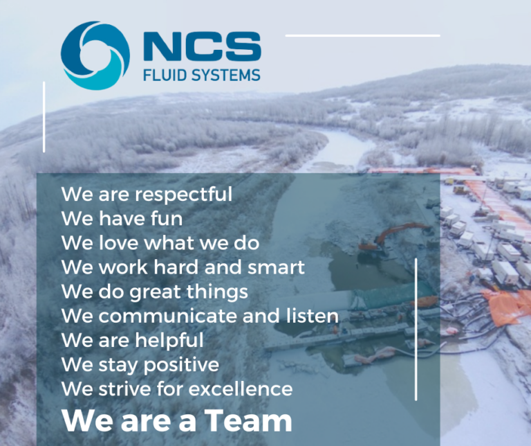 NCS Fluid Handling Systems A great place to work