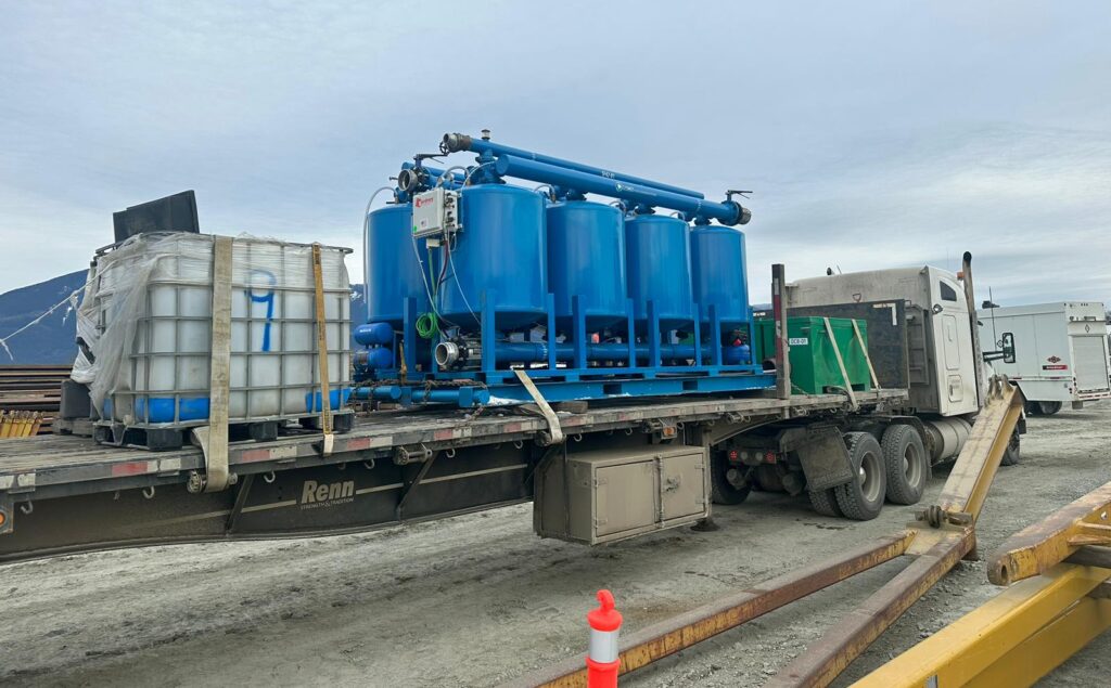 NCS Fluid Handling Systems Sand Pot and Carbon bed filters, Filter pots and Dewatering Equipment water jetting and drilling and augering options all NCS innovations across Canada.