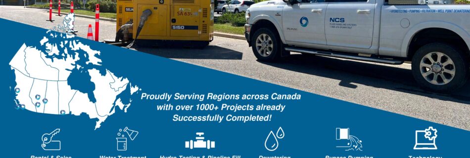 NCS Fluid Handling Systems a cross Canada water management and water treatment solutions and service provider
